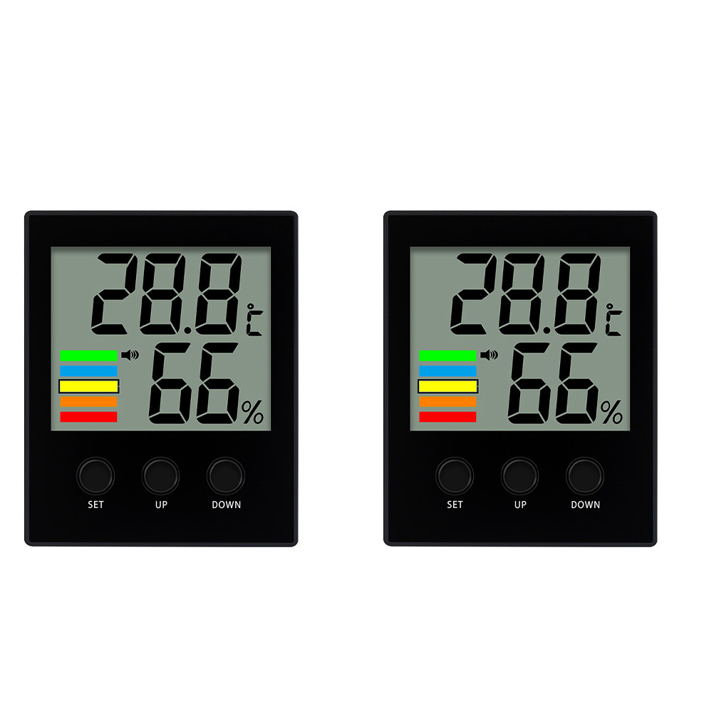 Thermometer Digital - Alarm Fonksiyonlu, Büyük LCD Ekranlı, Dijital