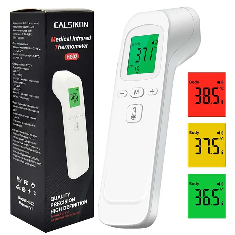 Pulse Oximeter - Tıbbi Dijital Kızılötesi Termometre Hızlı Sıcaklık